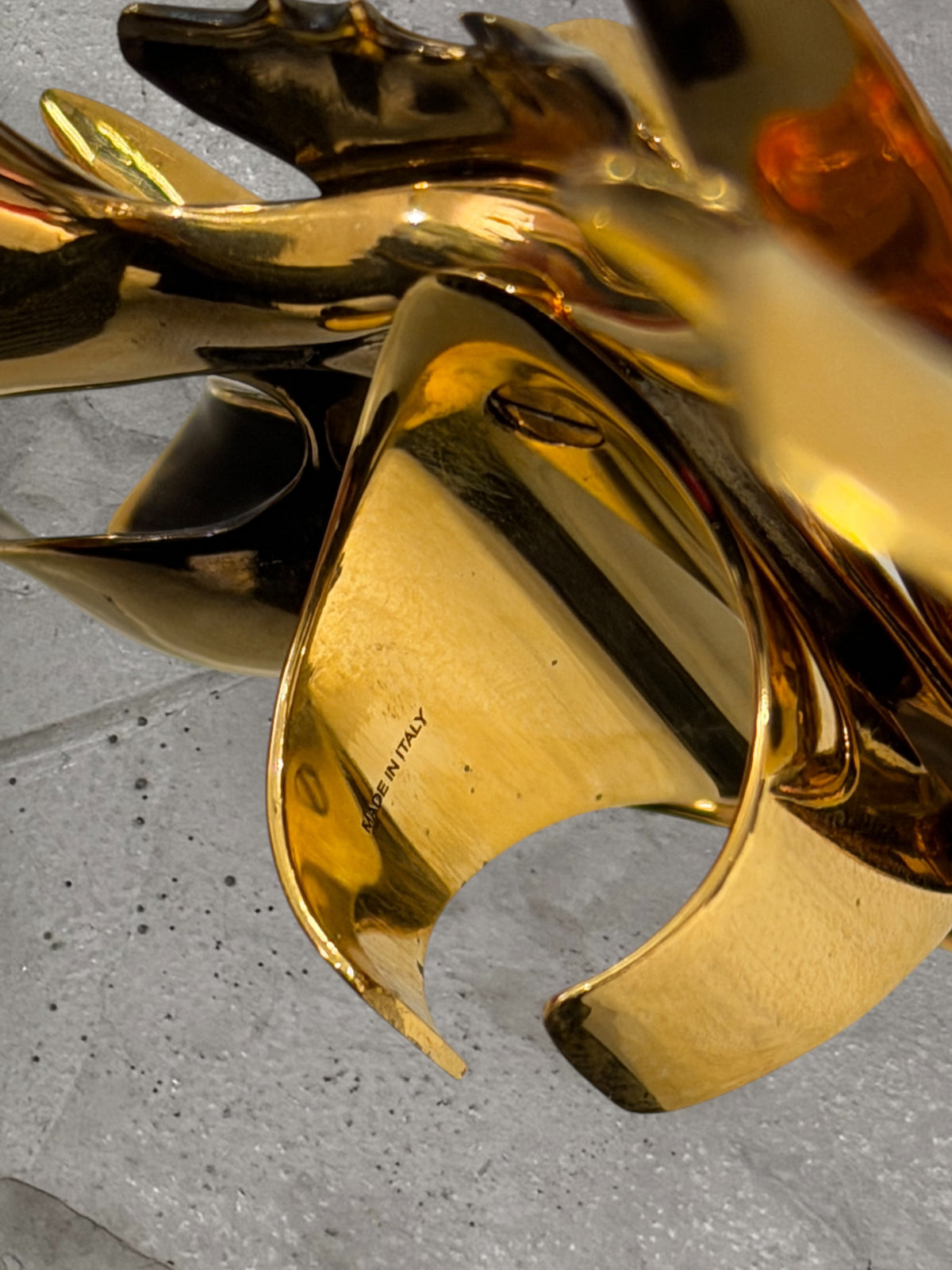 ALEXANDER MCQUEEN FALL 2023 ORCHID RING