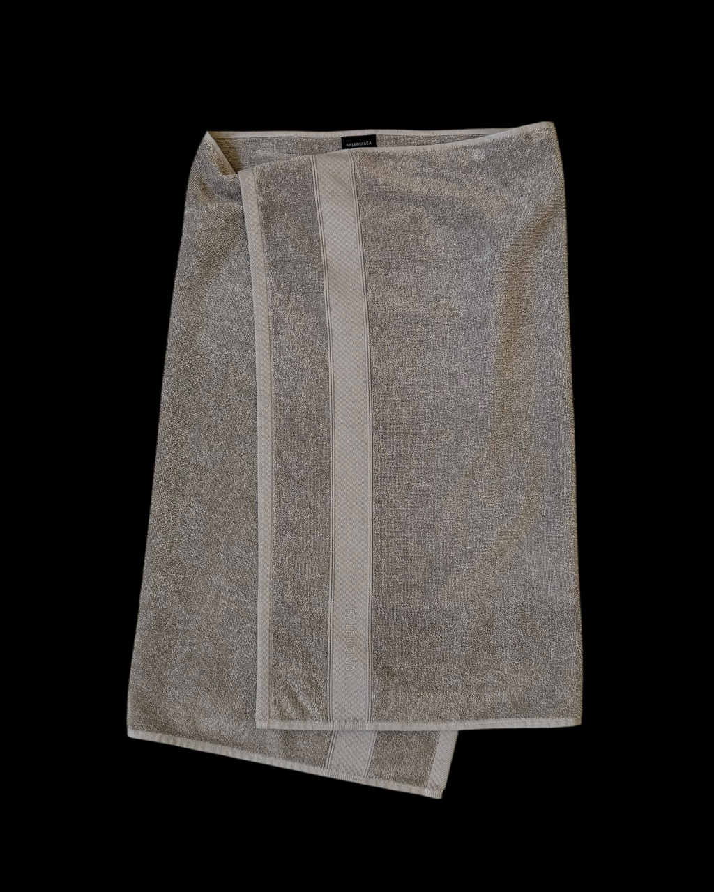 BALENCIAGA SPRING 2024 TOWEL SKIRT