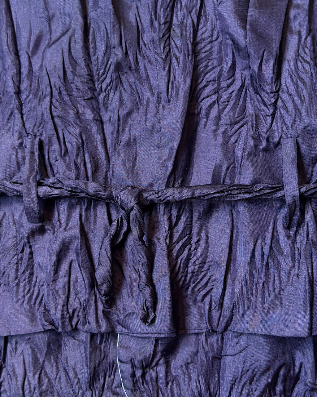ISSEY MIYAKE WRINKLED VEST