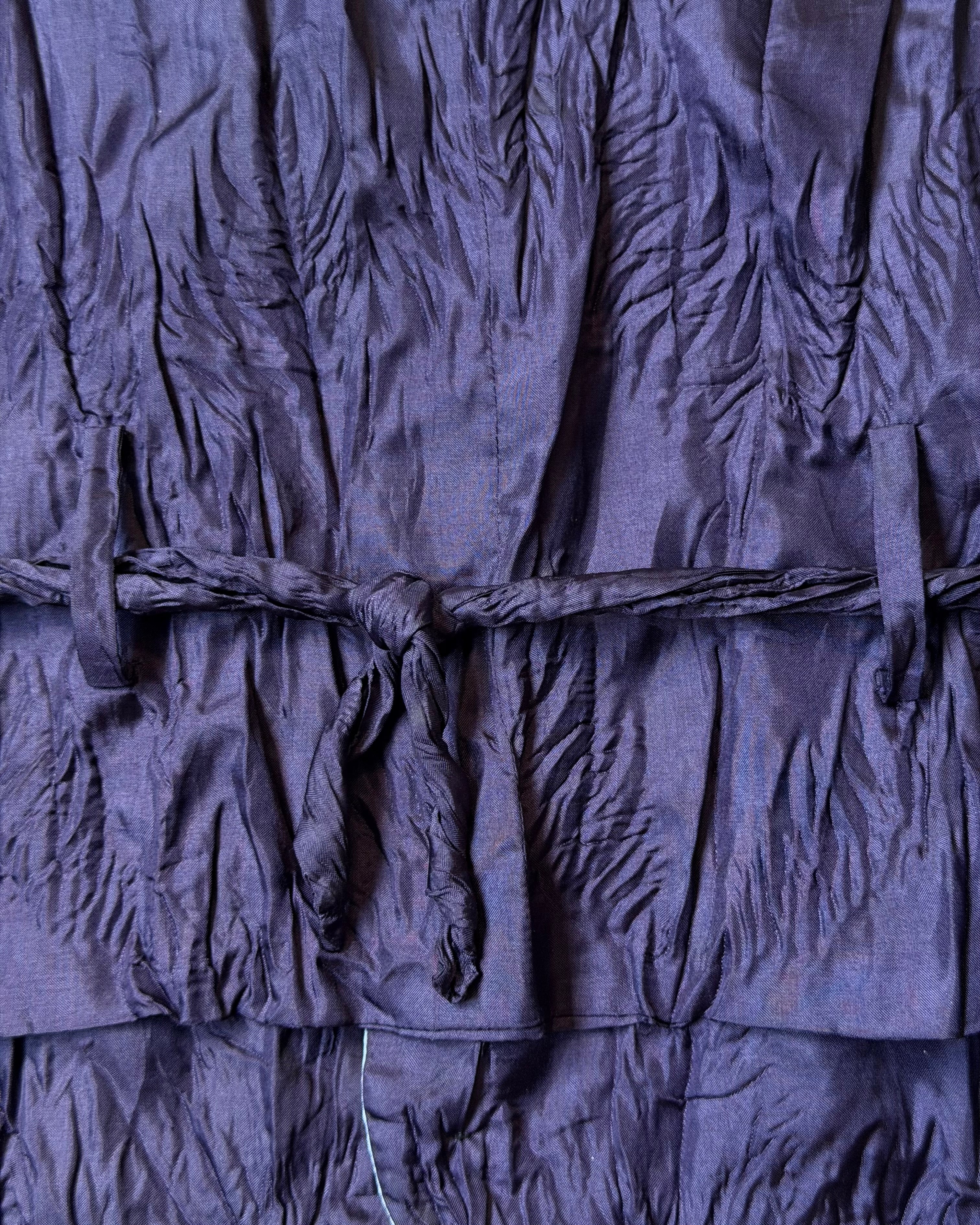 ISSEY MIYAKE WRINKLED VEST