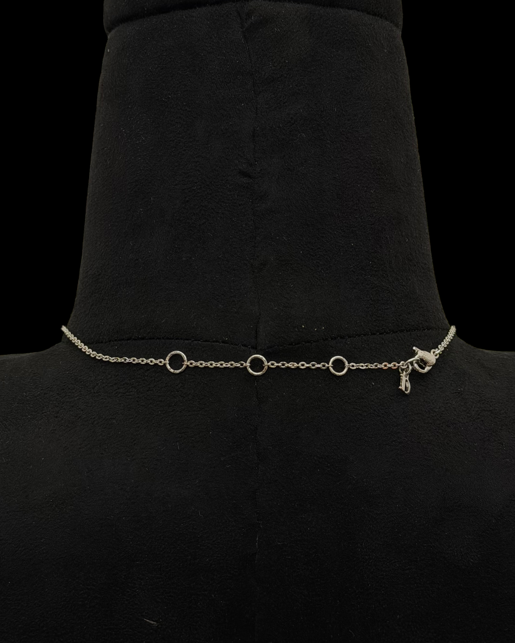 VINTAGE CHRISTIAN DIOR LOGO LETTER NECKLACE