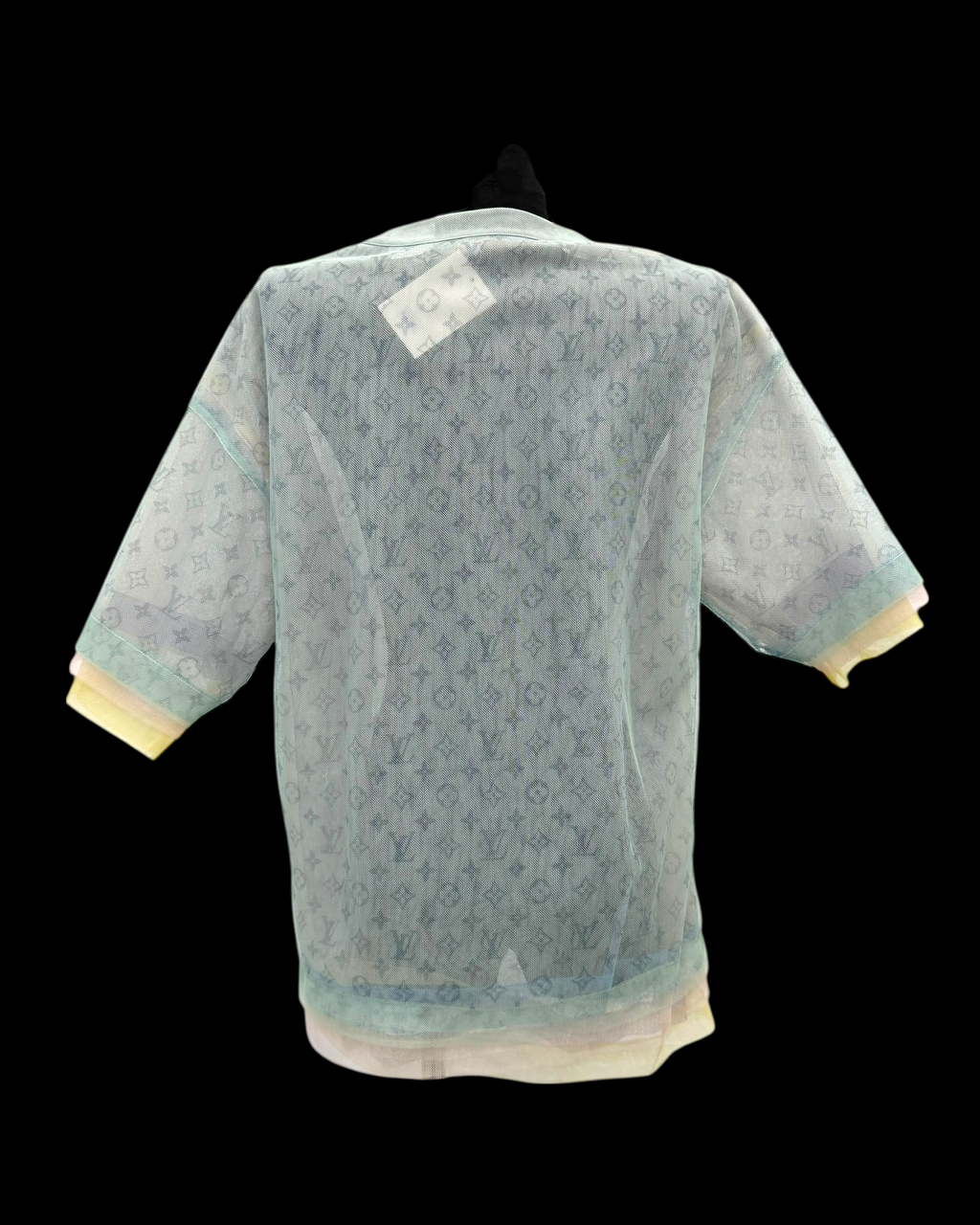 LOUIS VUITTON SS20 MONOGRAM TULLE T-SHIRT