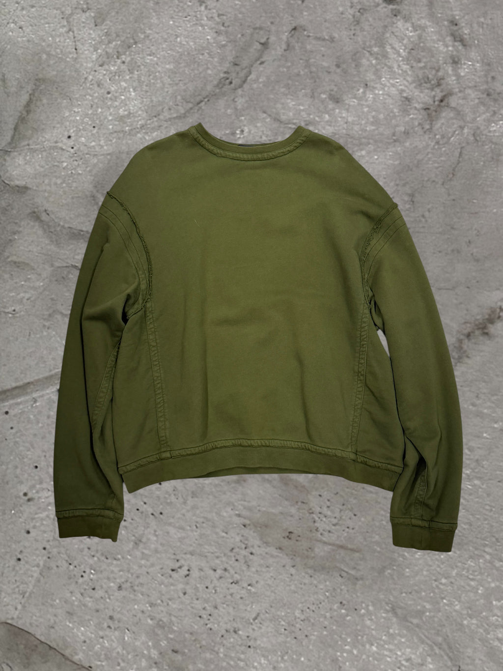 HAIDER ACKERMANN FW18 SOMEWHERE REWORKED SWEATSHIRT