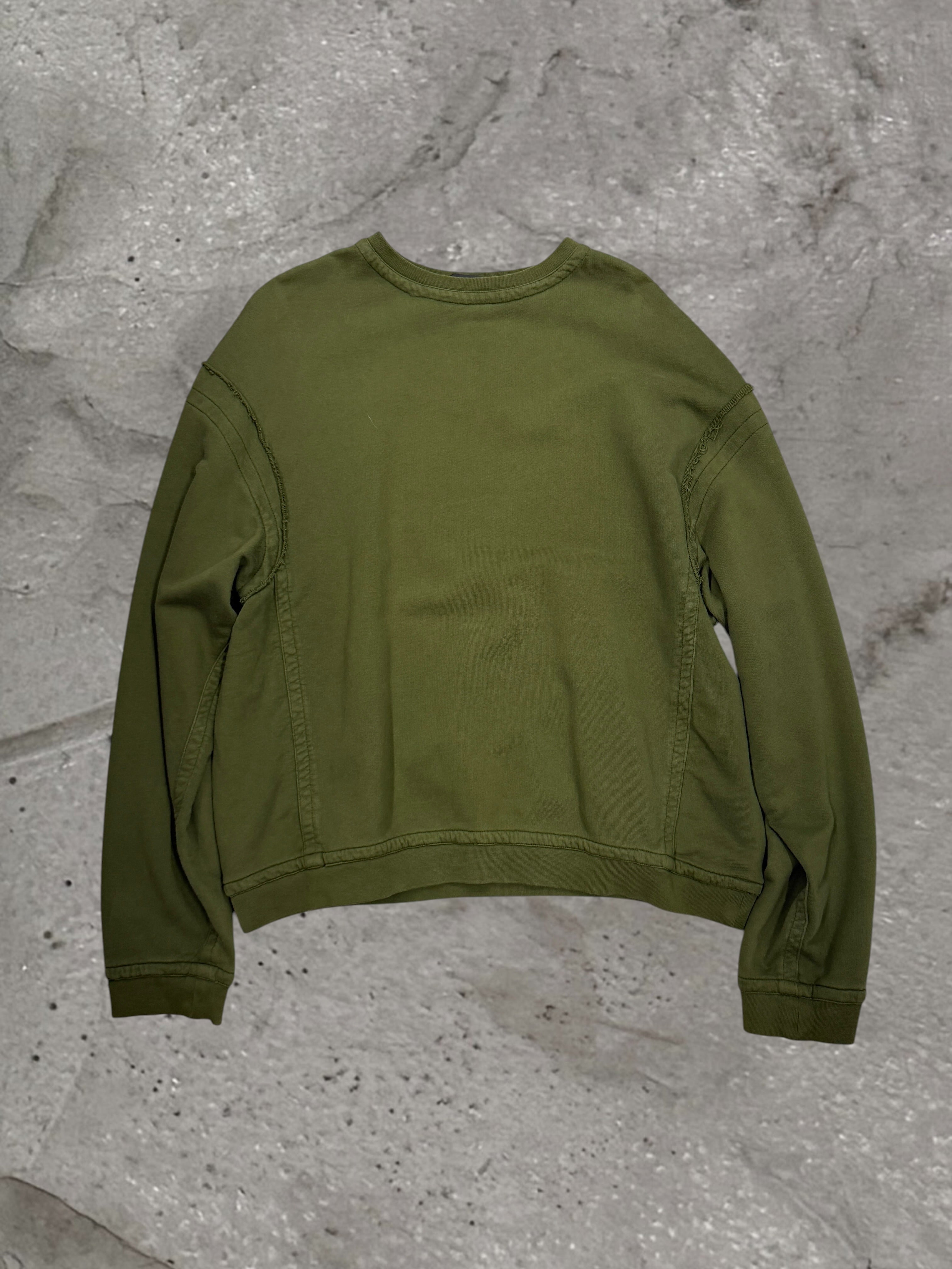 HAIDER ACKERMANN FW18 SOMEWHERE REWORKED SWEATSHIRT