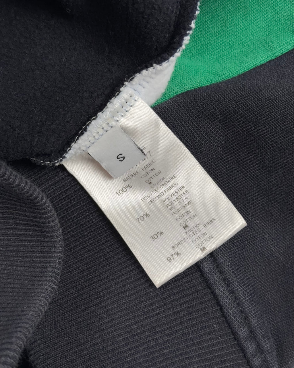 GIVENCHY SS13 SPLIT COLORBLOCK SWEATSHIRT