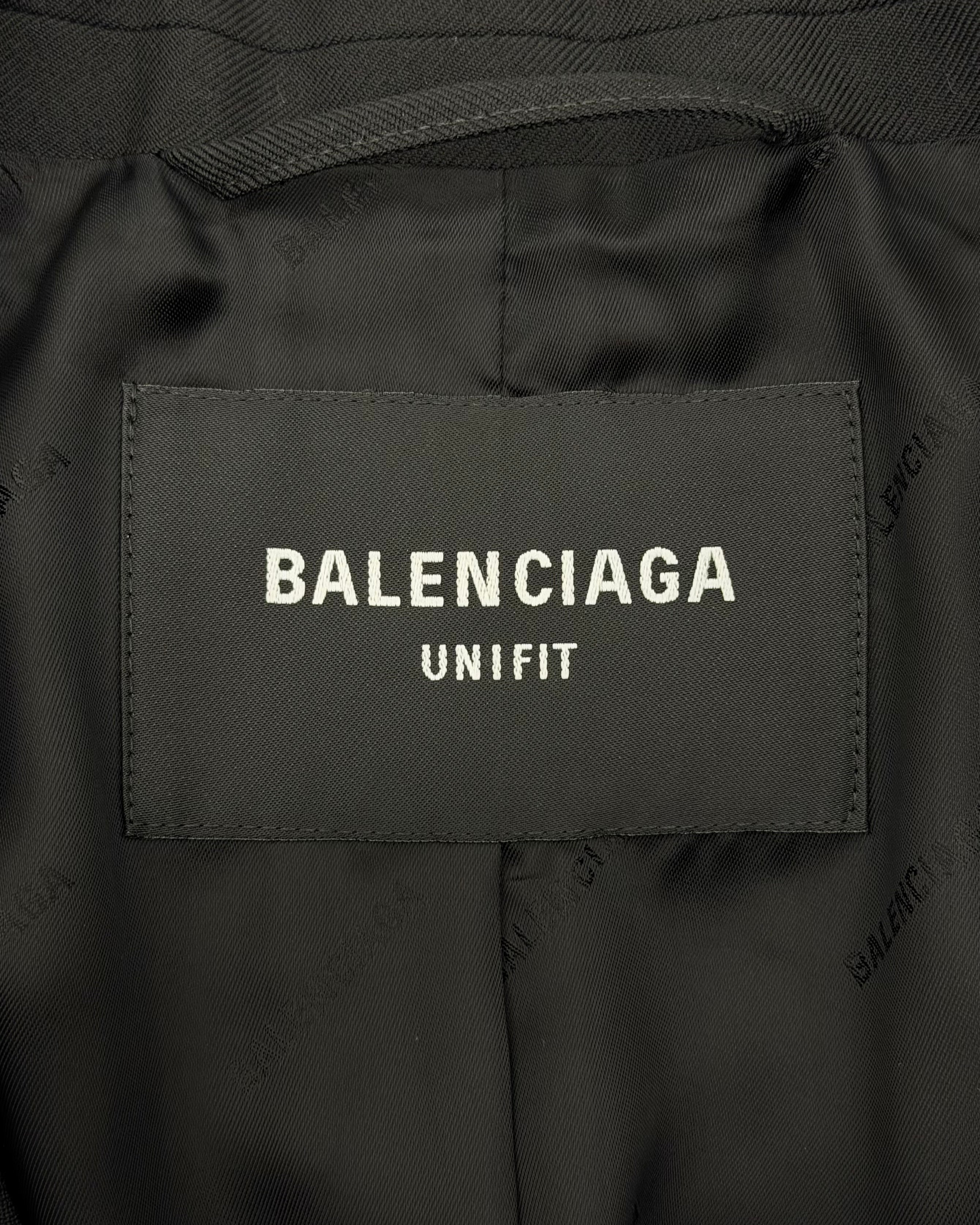 BALENCIAGA SS22 HYBRID BLAZER JACKET