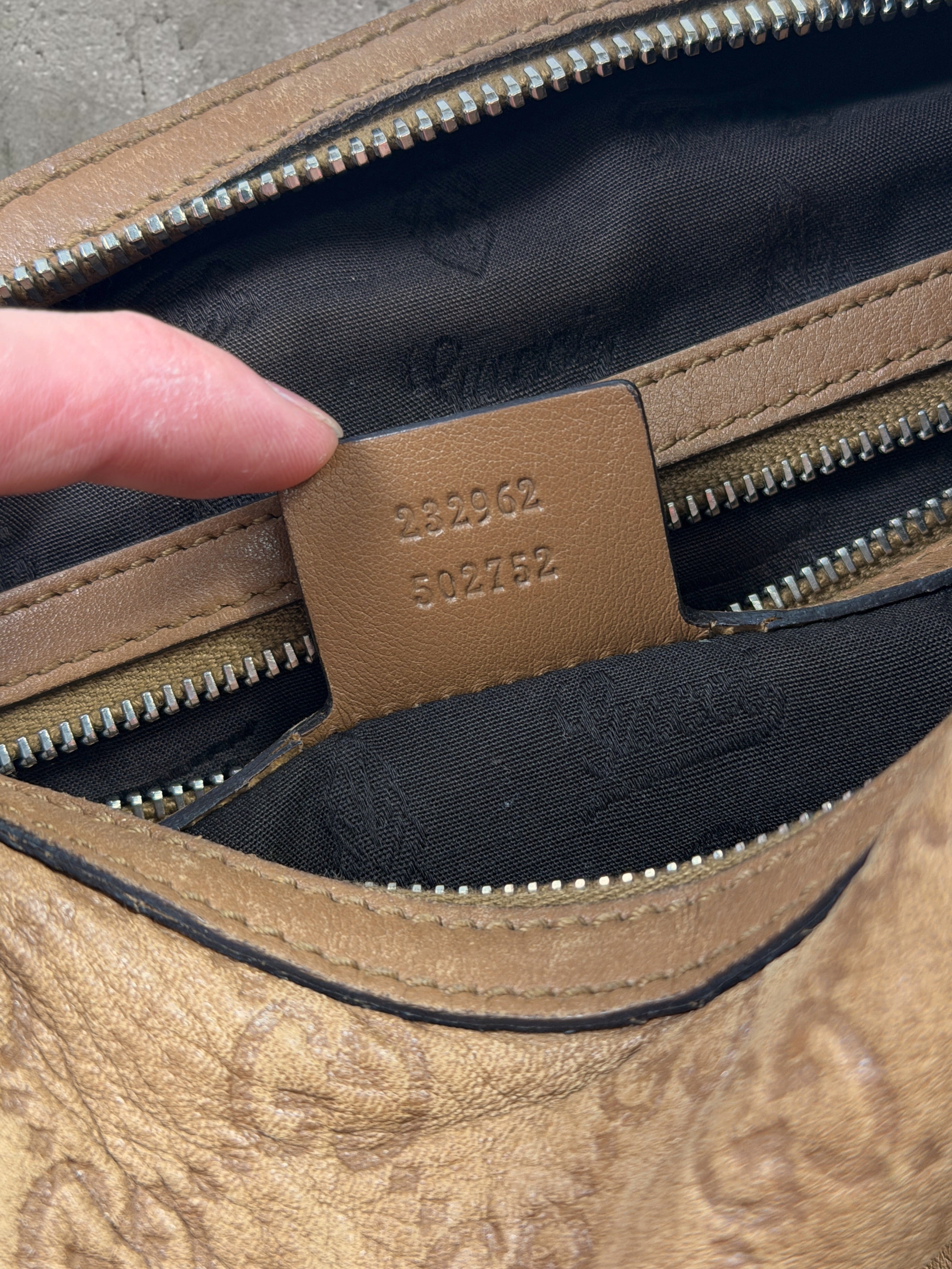 GUCCI GG TWINS HOBO SHOULDER BAG