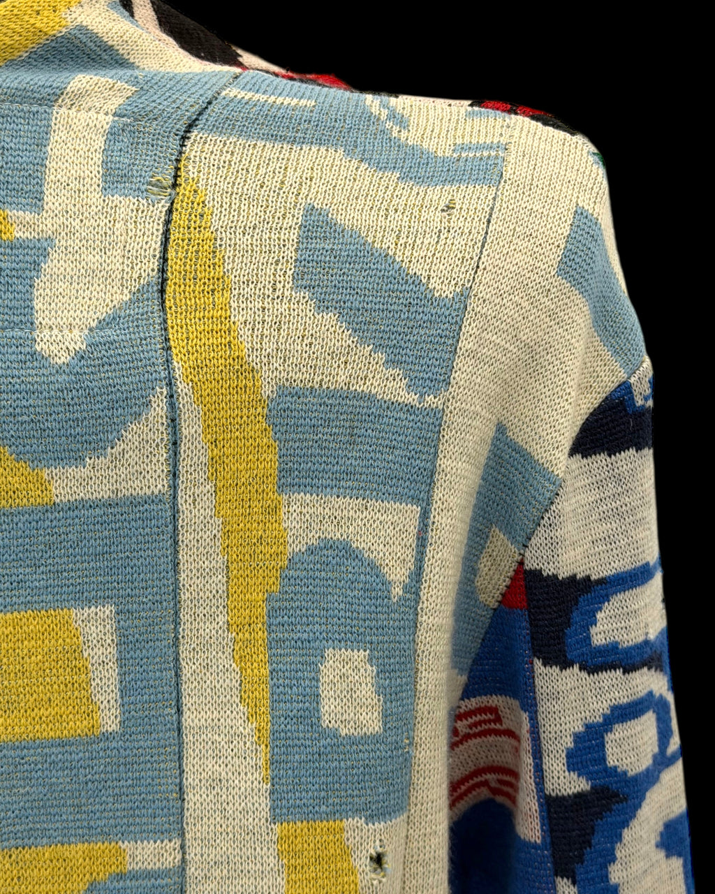 H&M X MAISON MARGIELA FW2012 FOOTBALL SCARF SWEATER