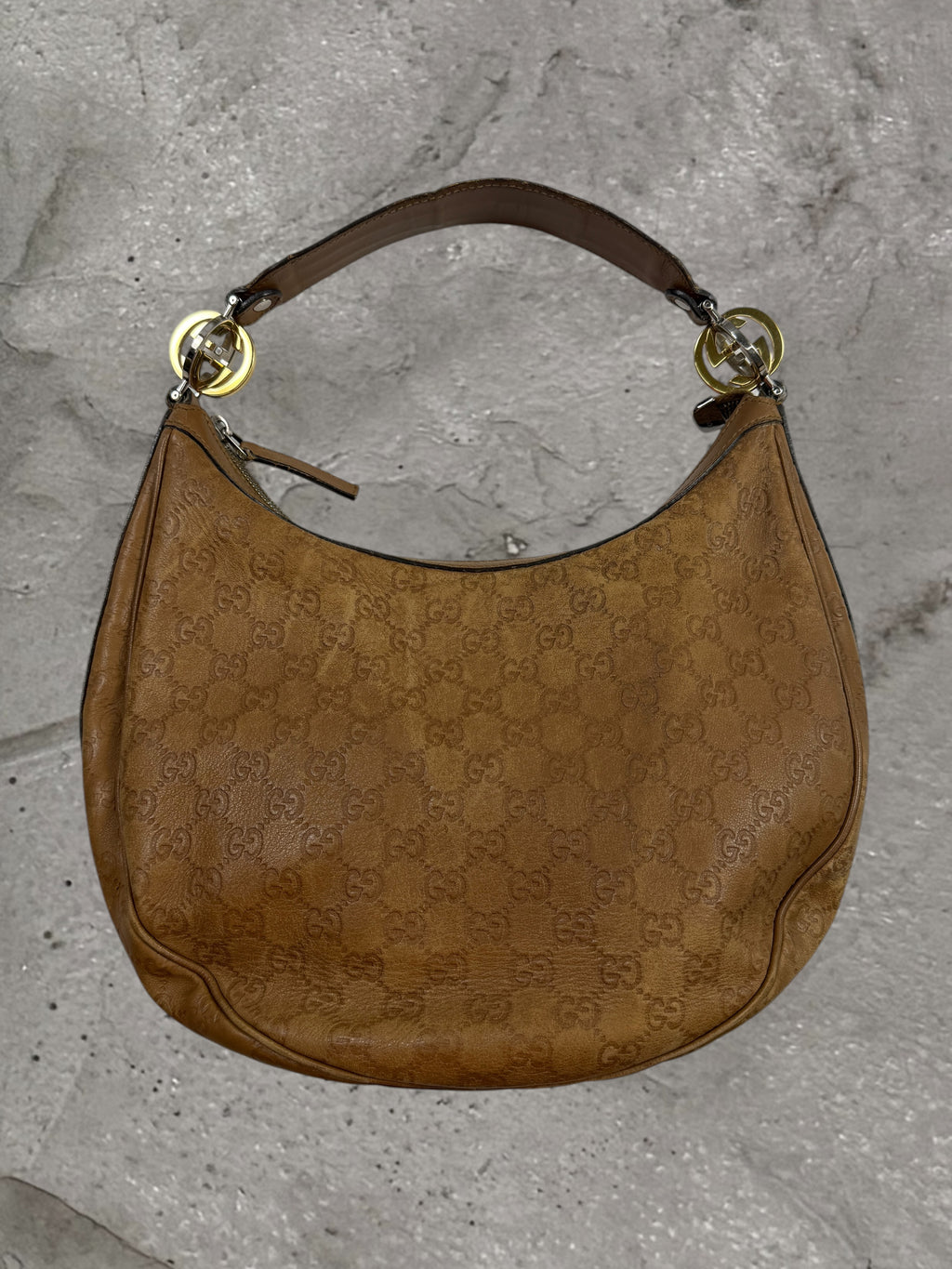 GUCCI GG TWINS HOBO SHOULDER BAG