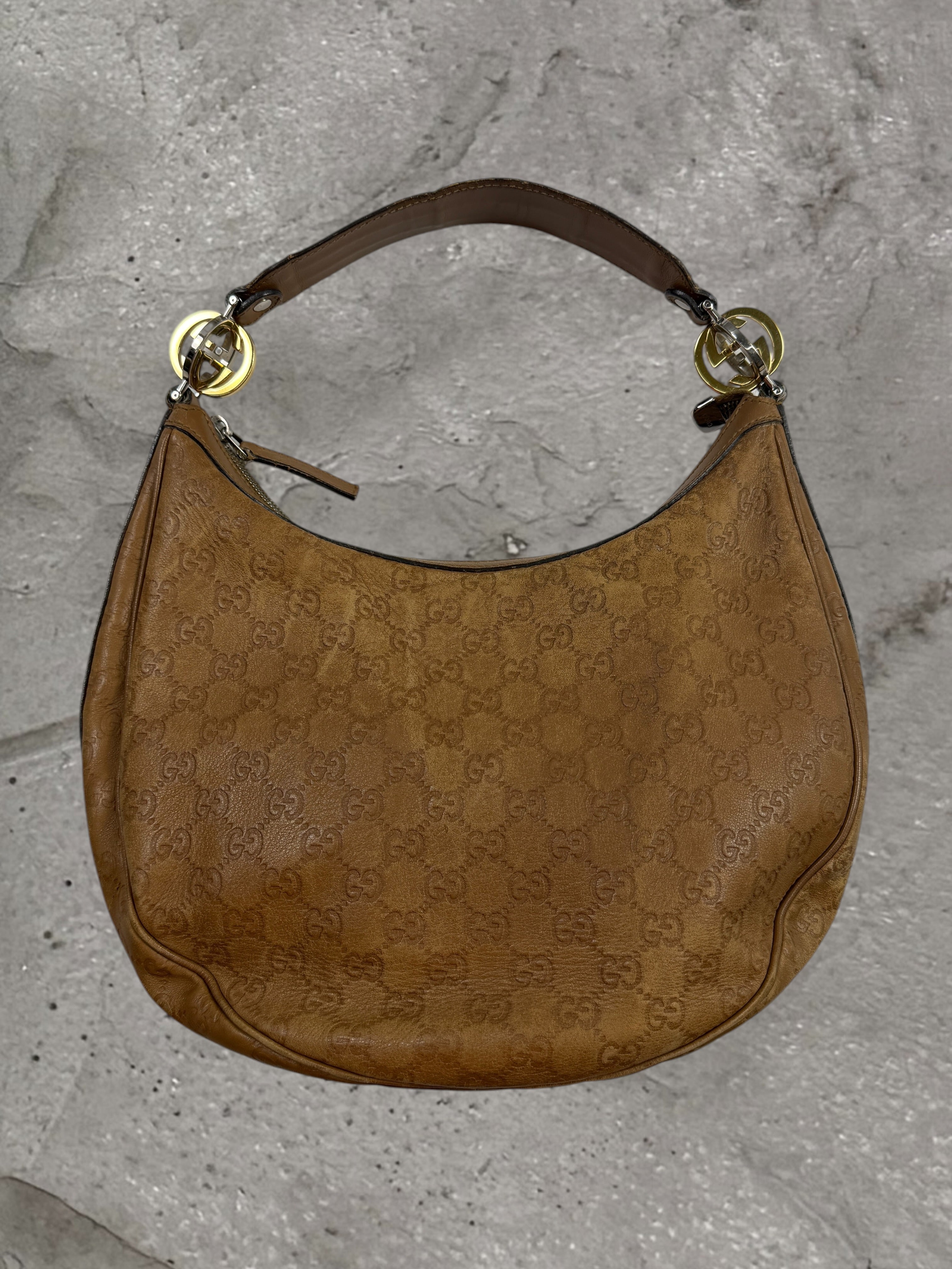 GUCCI GG TWINS HOBO SHOULDER BAG