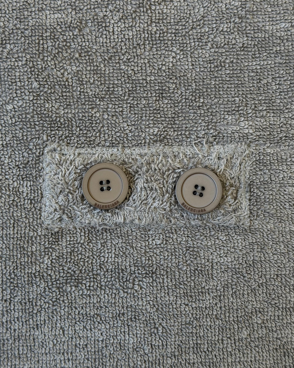 BALENCIAGA SPRING 2024 TOWEL SKIRT