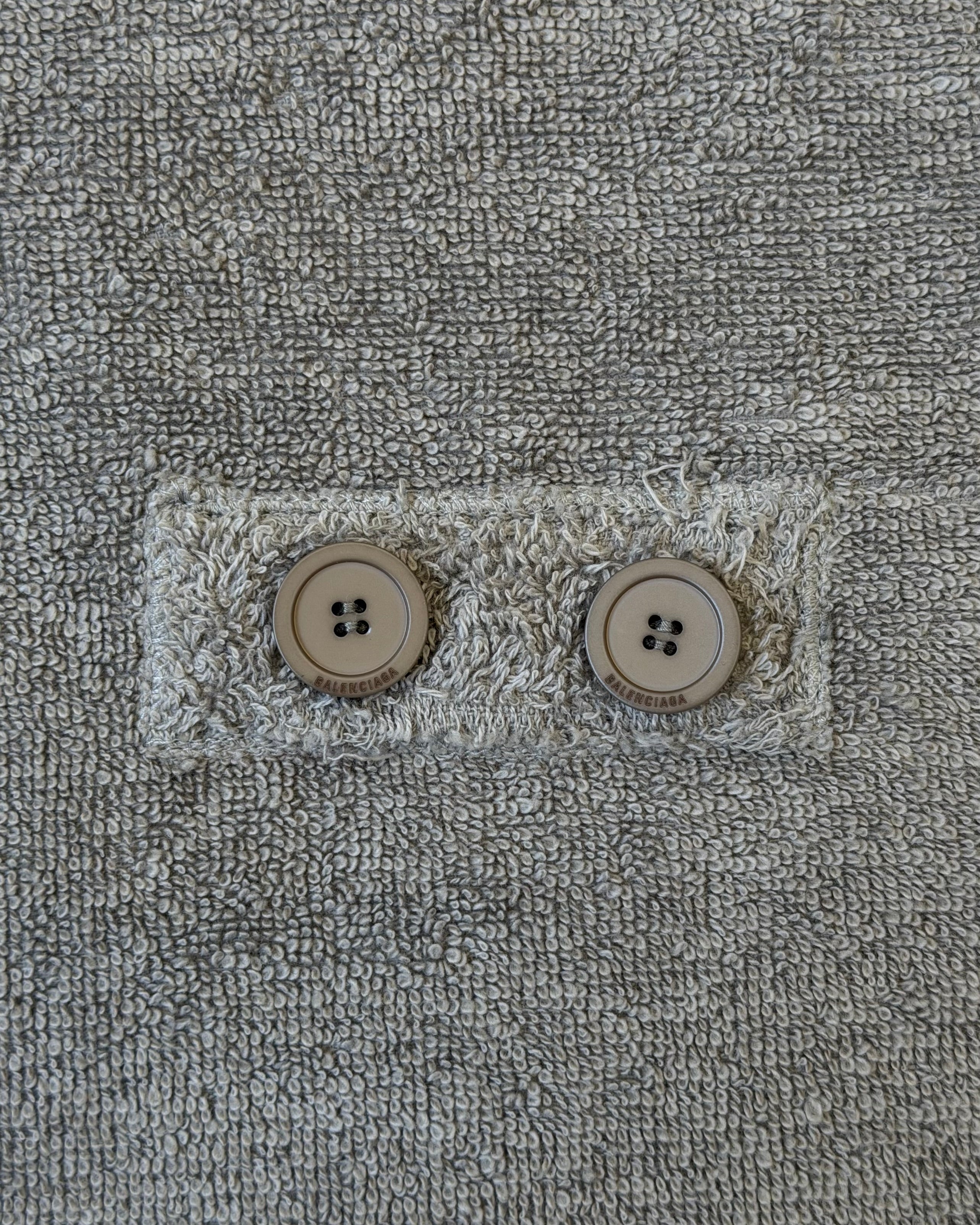 BALENCIAGA SPRING 2024 TOWEL SKIRT