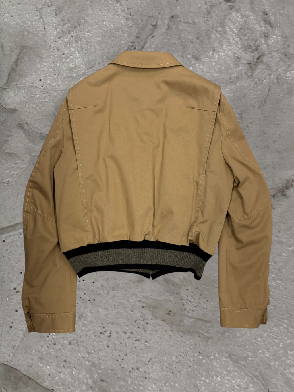 HAIDER ACKERMANN FW18 TAN SILENE JACKET