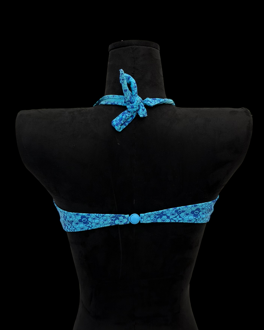 LOUIS VUITTON X MURAKAMI SS2003 BLUE BIKINI TOP