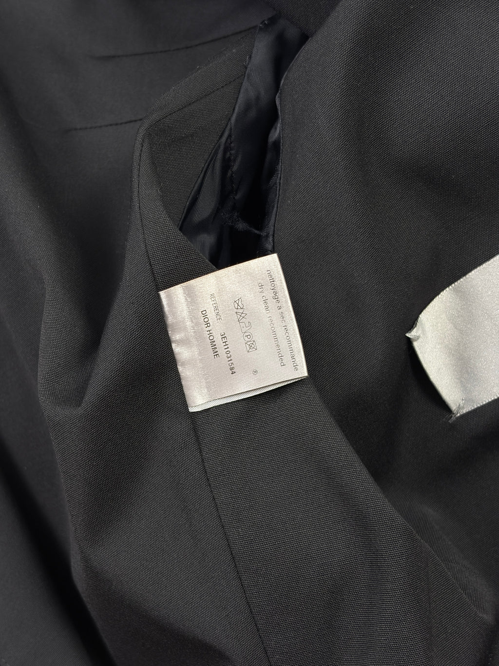 DIOR HOMME SS03 CROPPED TRENCH JACKET