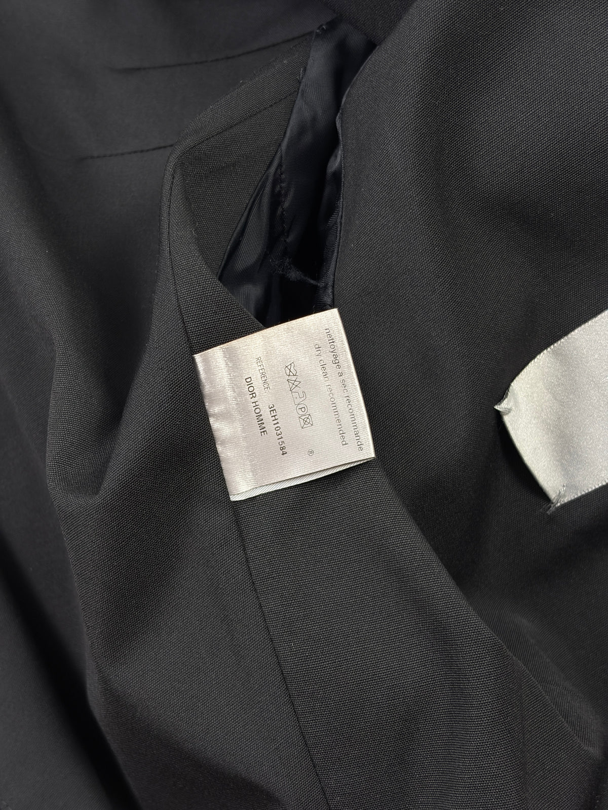 DIOR HOMME SS03 CROPPED TRENCH JACKET