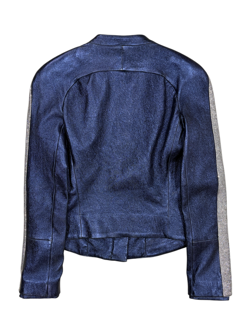 BALMAIN FW11 CRYSTAL LEATHER JACKET