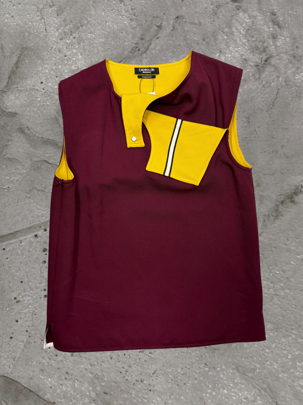CALVIN KLEIN 205W39NYC FW17 FOLD FLAP VEST
