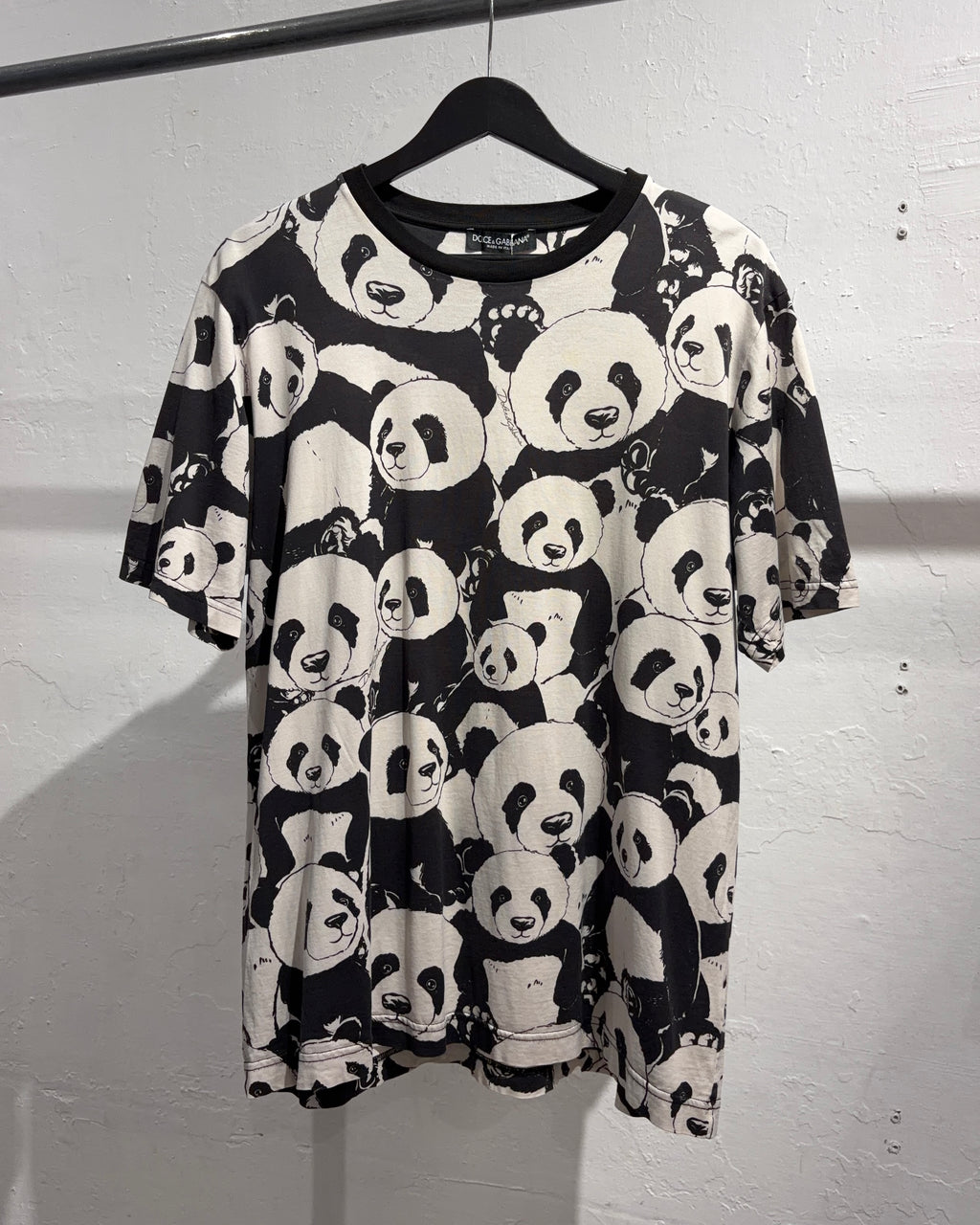 DOLCE GABANNA SS19 PANDA PRINTED TEE