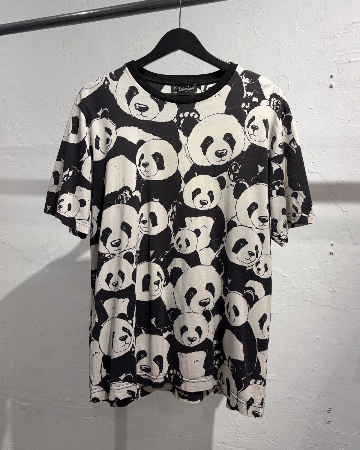 DOLCE GABANNA SS19 PANDA PRINTED TEE