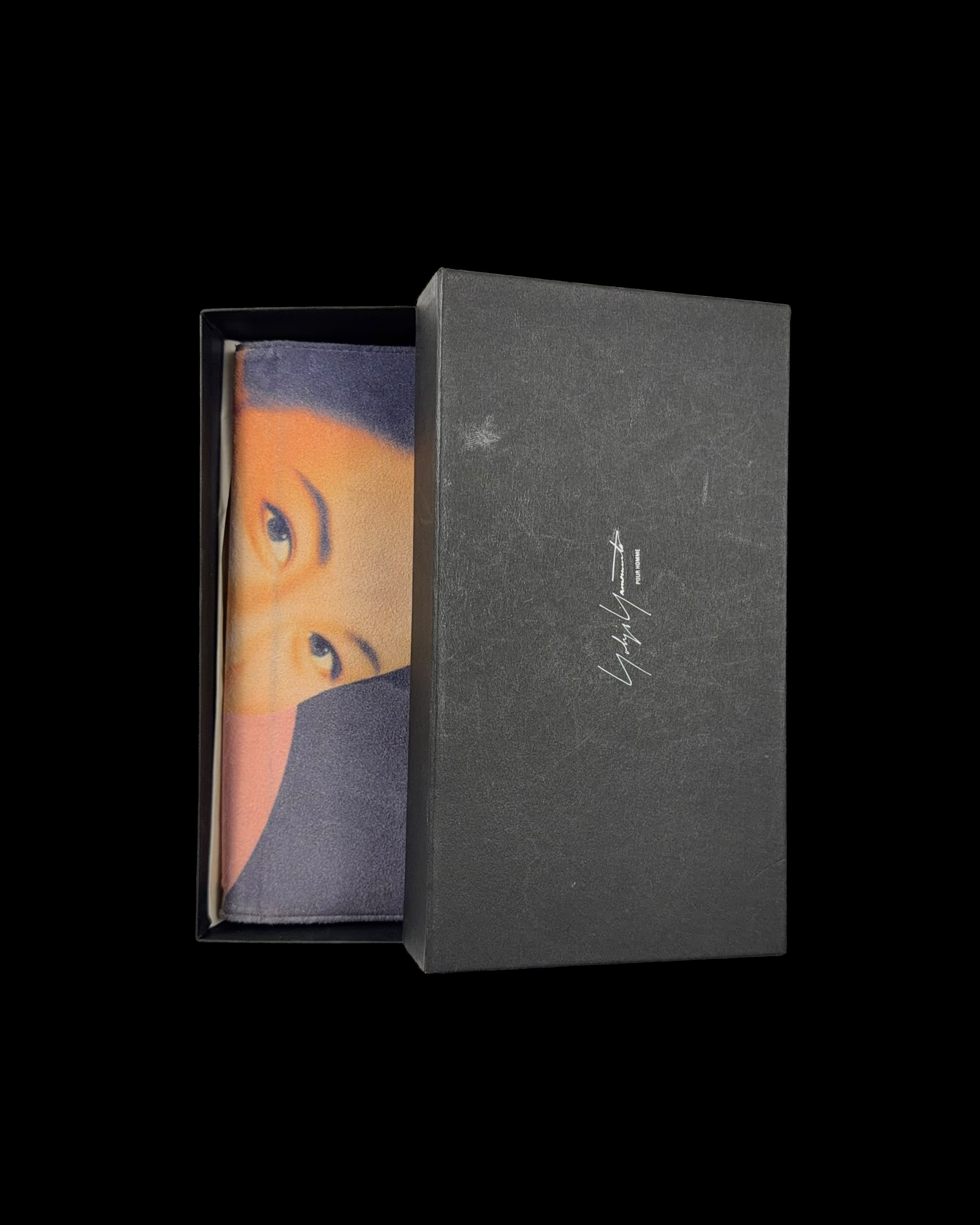 YOHJI YAMAMOTO SS02 "SAEKO TSUEMURA" SUEDE WALLET