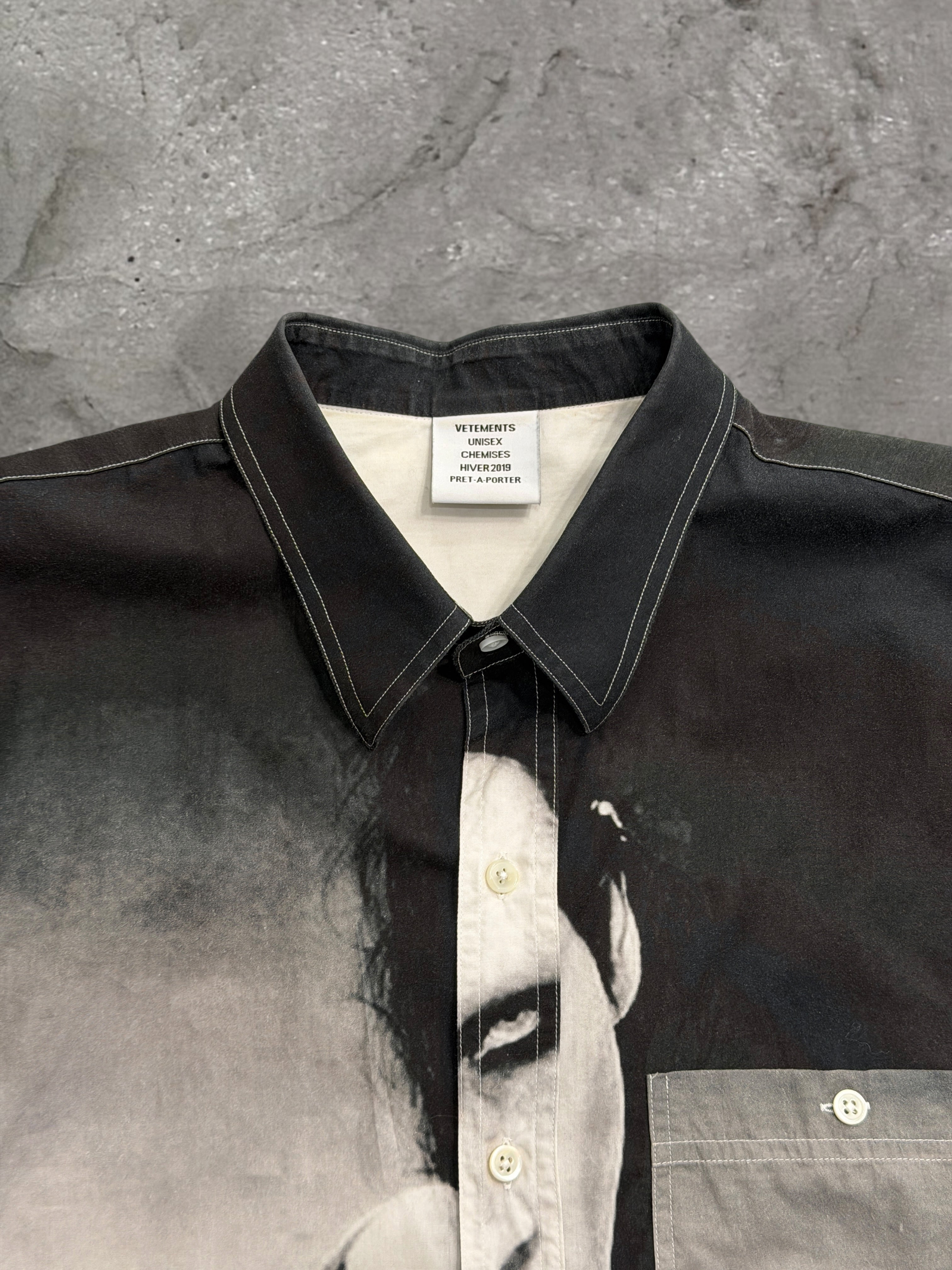 VETEMENTS FW18 MARILYN MANSON SHIRT