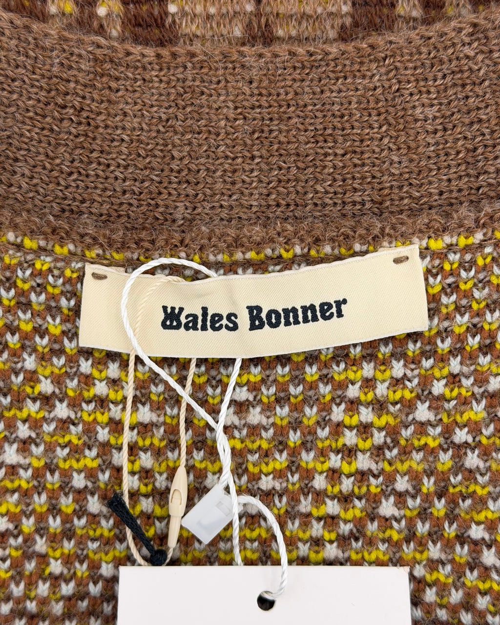 WALES BONNER FW22 FREEDOM KNIT VEST