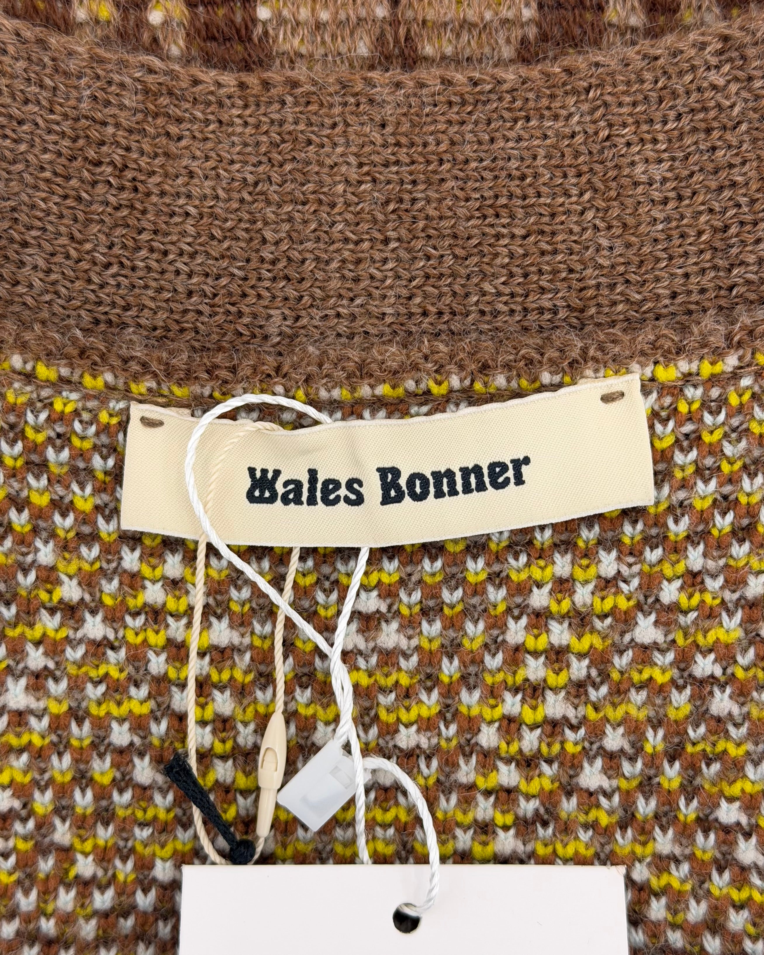 WALES BONNER FW22 FREEDOM KNIT VEST