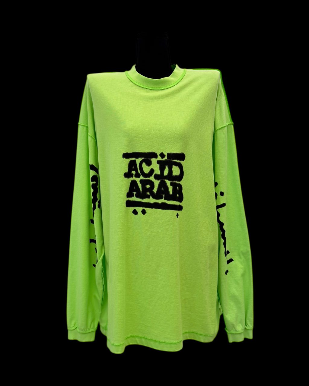 BALENCIAGA X ACID ARAB 2022 LOGO LONG SLEEVE