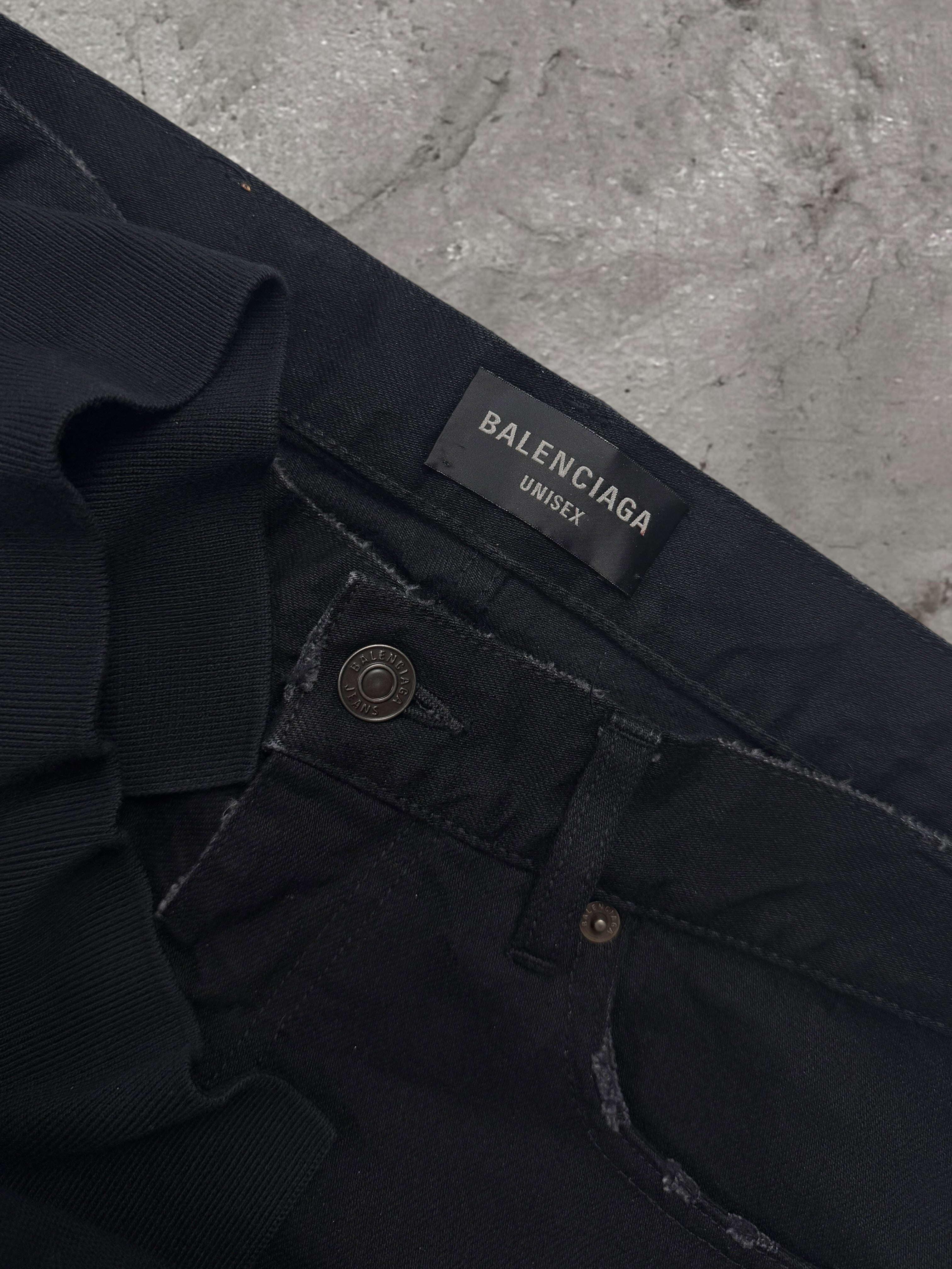 BALENCIAGA SUMMER 25 LAYERED LOW WAIST JEANS