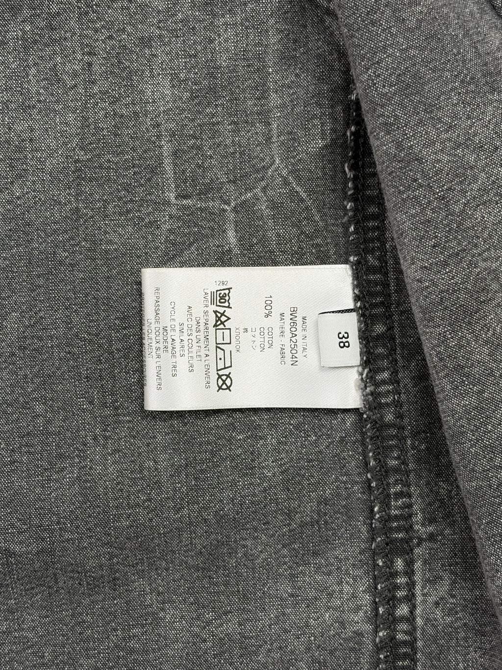GIVENCHY STUDDED DENIM SLEEVELESS SHIRT