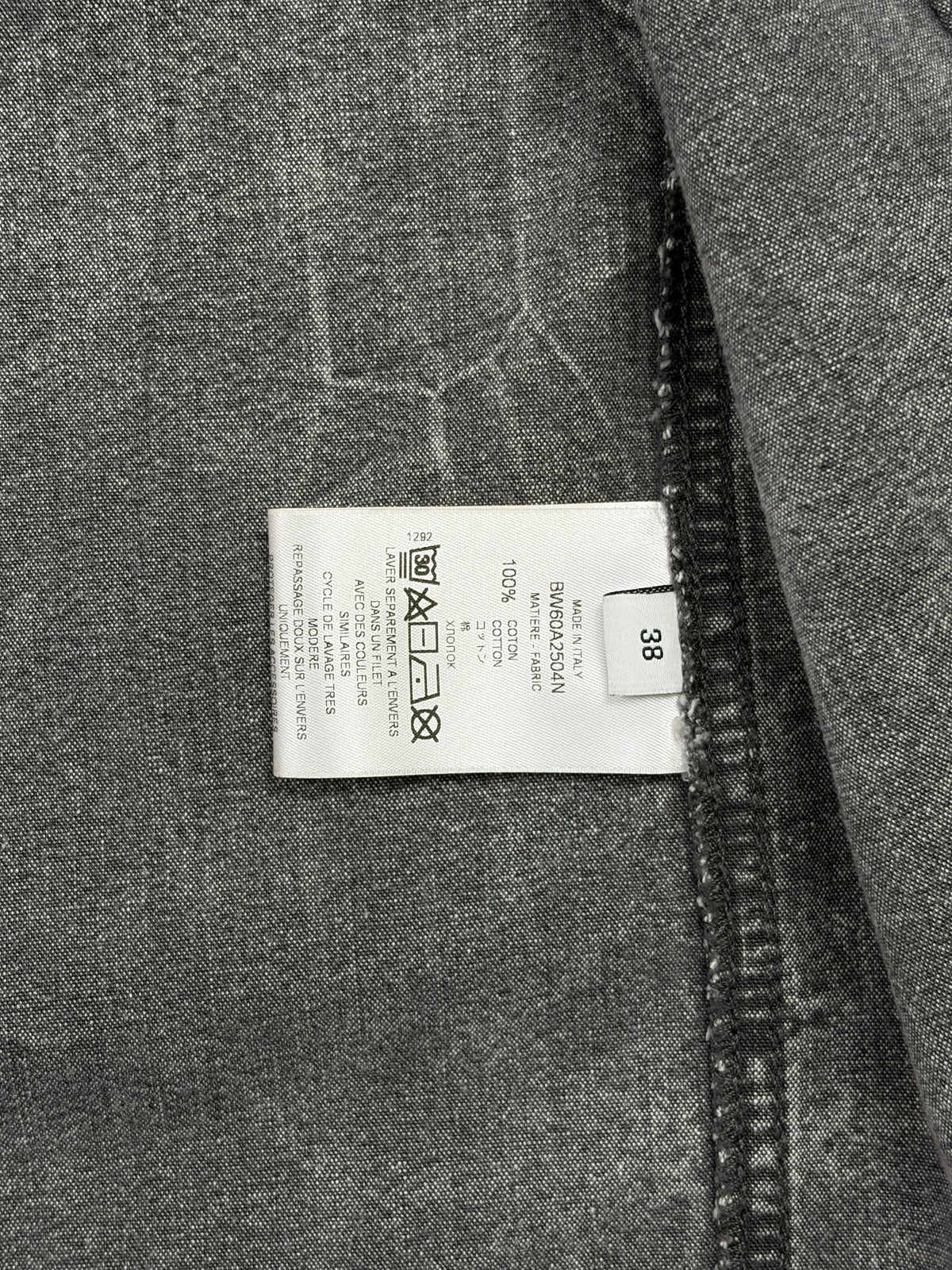 GIVENCHY STUDDED DENIM SLEEVELESS SHIRT
