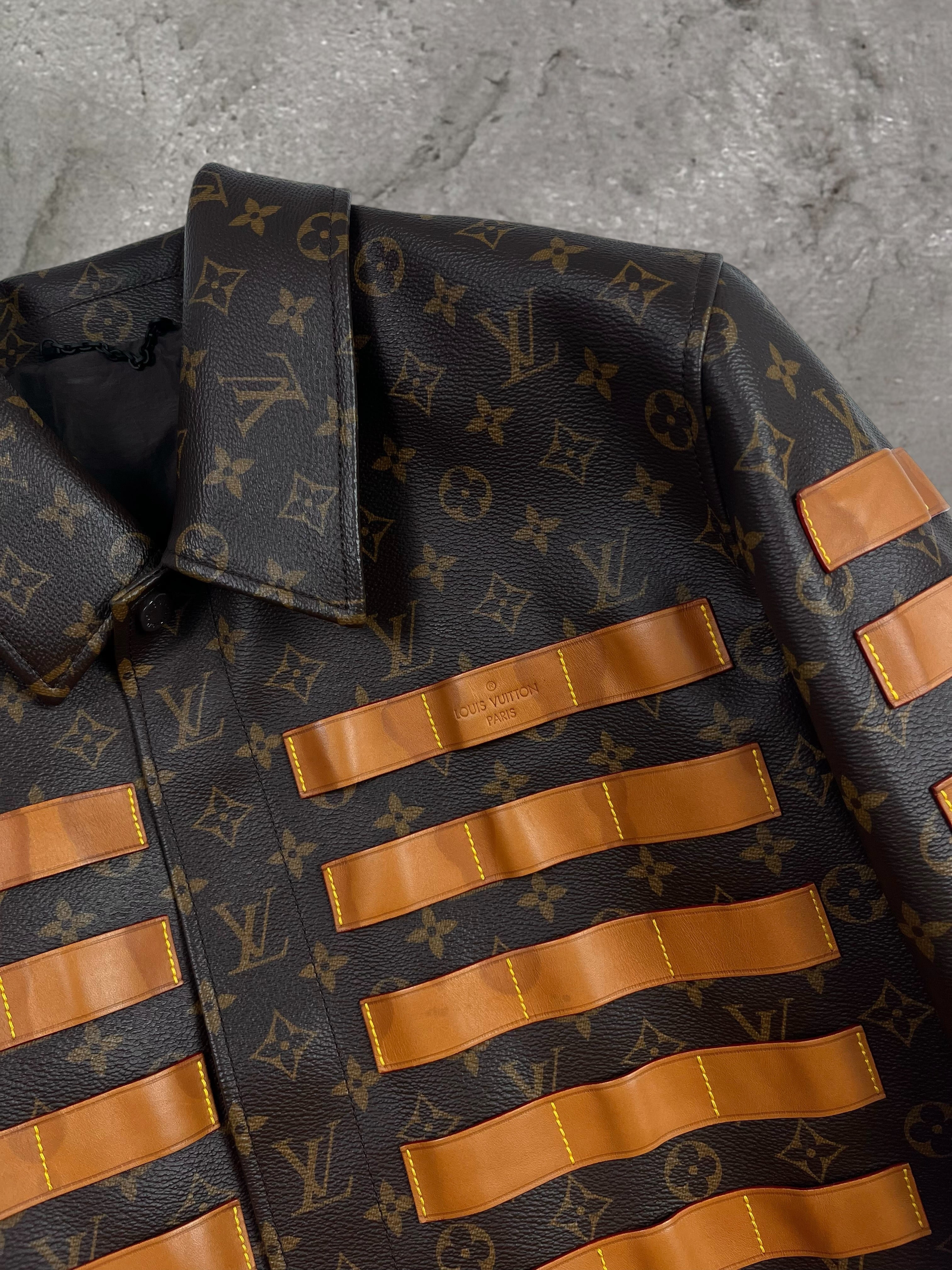 LOUIS VUITTON RESORT 2022 MONOGRAM MILITARY JACKET