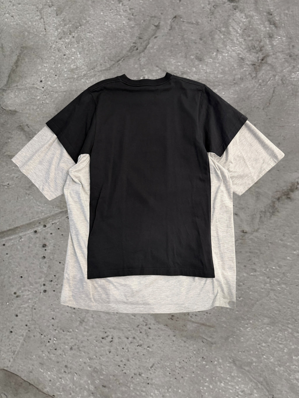 BALENCIAGA FW20 ONE LIKE TWO LAYERED TEE