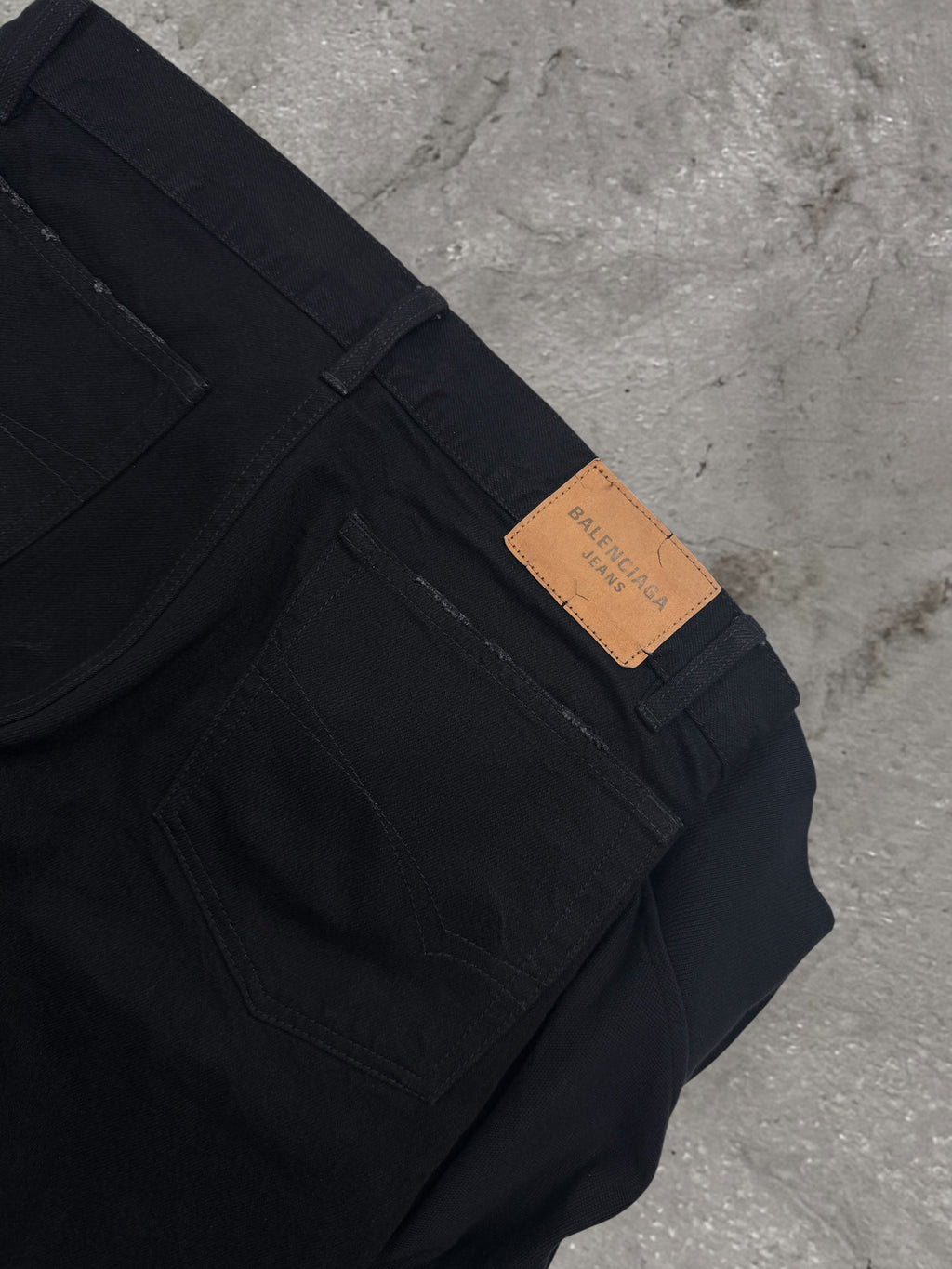 BALENCIAGA SUMMER 25 LAYERED LOW WAIST JEANS