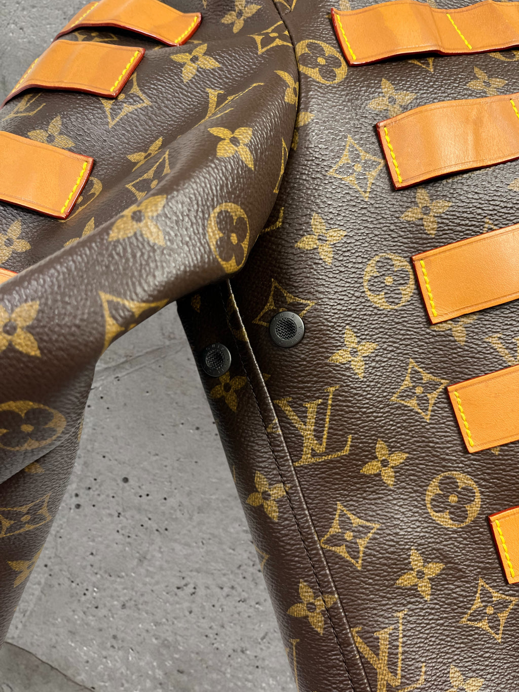 LOUIS VUITTON RESORT 2022 MONOGRAM MILITARY JACKET